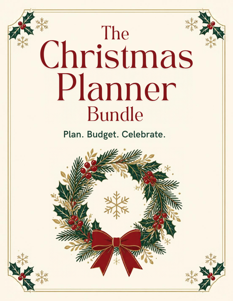 Christmas Planner Bundle cover page